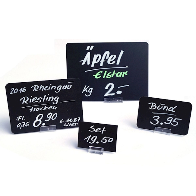 Price tags and boards 1mm A8